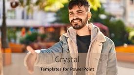  Presentation with hand shake - 