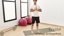  Presentation with exercise sport - 