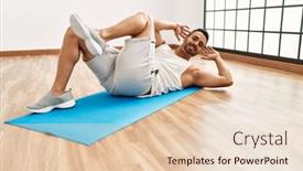  Presentation with exercise sport - 