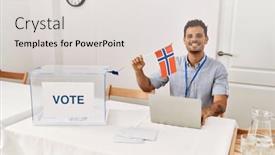  Presentation with confident - Slide set enhanced with young-hispanic-man-smiling-confident background and a lemonade colored foreground