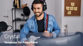  Presentation with electric guitar - 