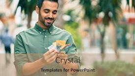  Presentation with australian - Slide set featuring young-hispanic-man-smiling-happy background and a coral colored foreground