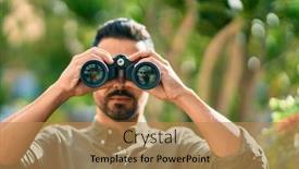  Presentation with new opportunity - Theme having young-hispanic-man-smiling-happy background and a coral colored foreground