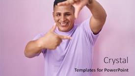  Presentation with frame pink - 