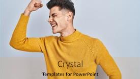  Presentation with blue music - 