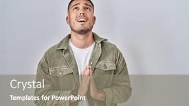  Presentation with praying hands - 