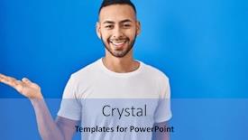  Presentation with hand palm - 