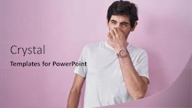  Presentation with bad breath - Theme featuring young-hispanic-man-standing-over background and a lemonade colored foreground