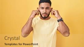  Presentation with yellow music - 