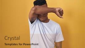  Presentation with sad - 