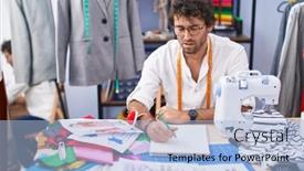  Presentation with clothing factory - 