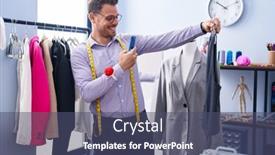  Presentation with clothes shop - 