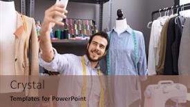  Presentation with selfie - 