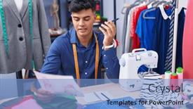  Presentation with clothing factory - 