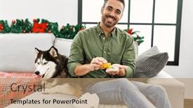  Presentation with dog christmas - 