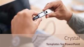  Presentation with crypto - Presentation having young-hispanic-man-using-crypto background and a lemonade colored foreground