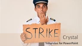  Presentation with airplane pilot - Beautiful PPT layouts featuring young-hispanic-man-wearing-airplane backdrop and a lemonade colored foreground