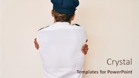  Presentation with self love - Audience pleasing PPT theme consisting of young-hispanic-man-wearing-airplane backdrop and a lemonade colored foreground