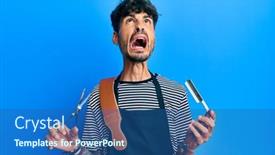  Presentation with barber - Slide deck having young-hispanic-man-wearing-barber background and a ocean colored foreground