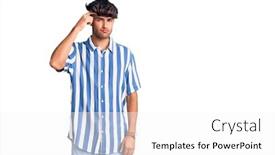  Presentation with acne - Slide set with young-hispanic-man-wearing-casual background and a white colored foreground