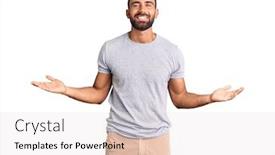  Presentation with comparison - Presentation featuring young-hispanic-man-wearing-casual background and a lemonade colored foreground