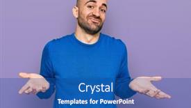  Presentation with hispanic - PPT layouts having young-hispanic-man-wearing-casual background and a ocean colored foreground