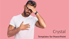  Presentation with flu virus - Cool new theme with young-hispanic-man-wearing-casual backdrop and a lemonade colored foreground