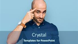  Presentation with skin infection - PPT theme with young-hispanic-man-wearing-casual background and a ocean colored foreground