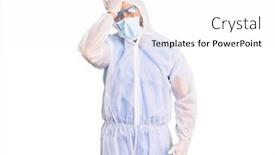  Presentation with medical error - Audience pleasing PPT theme consisting of young-hispanic-man-wearing-doctor backdrop and a white colored foreground