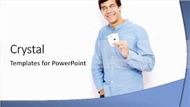  Presentation with gambling - PPT layouts featuring trump - young hispanic man wearing jeans background and a white colored foreground