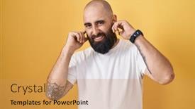  Presentation with yellow music - 