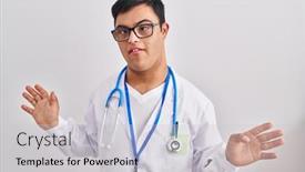  Presentation with hands down - 