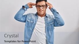  Presentation with denim - 