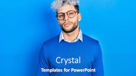  Presentation with modern - PPT layouts with young-hispanic-man-with-modern background and a teal colored foreground