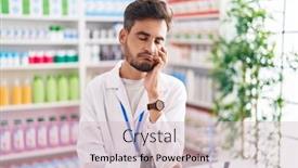  Presentation with working - PPT layouts enhanced with young-hispanic-man-with-tattoos background and a  colored foreground