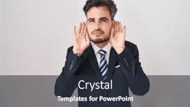  Presentation with deaf - Slide deck consisting of young-hispanic-man-with-tattoos background and a tawny brown colored foreground