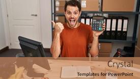  Presentation with business calculator - 