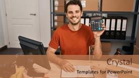  Presentation with business calculator - 