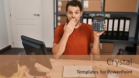  Presentation with business calculator - 