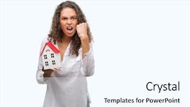  Presentation with hypertension at a young age - Theme featuring young hispanic real state agent background and a  colored foreground