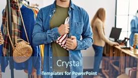  Presentation with hispanic - Slide deck consisting of young-hispanic-robber-man-stealing background and a ocean colored foreground