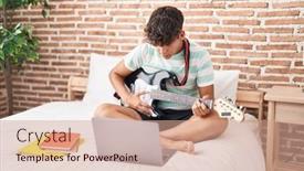  Presentation with guitar class - 