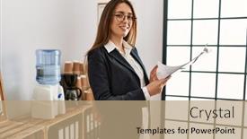  Presentation with paperwork - 