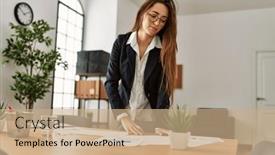  Presentation with paperwork - 