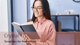  Presentation with business book - 