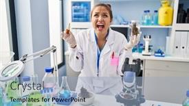  Presentation with oil extraction - Presentation theme featuring young-hispanic-woman-doing-weed background and a light blue colored foreground