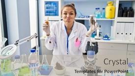  Presentation with oil extraction - Presentation featuring young-hispanic-woman-doing-weed background and a light gray colored foreground