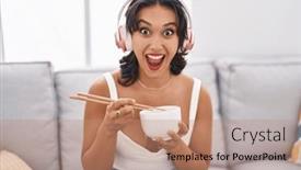  Presentation with asian chopsticks - 