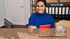  Presentation with business card - 