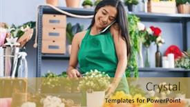  Presentation with young plant - 